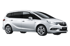 Van Hire Thurrock - Vauxhall Zafira 5 + 2 - Minibus hire Thurrock